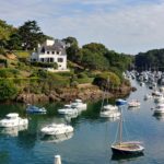 Location de vacances Entre Port Et Toiles à Doëlan Vue sur le port depuis chambres