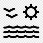 icone vue mer - Location de vacances Doelan