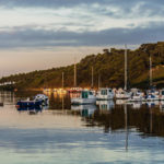 Activités pays de Quimperle : ria de Belon au coucher de soleil