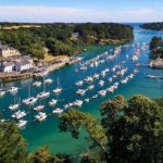 Activités pays de Quimperle : ria de Rosbras, vue aérienne